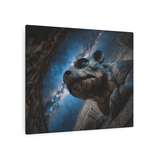 'Gothic Gargoyle' Inspired by Pablo Picasso Metal Wall Art Print - Metal Wall Art Print