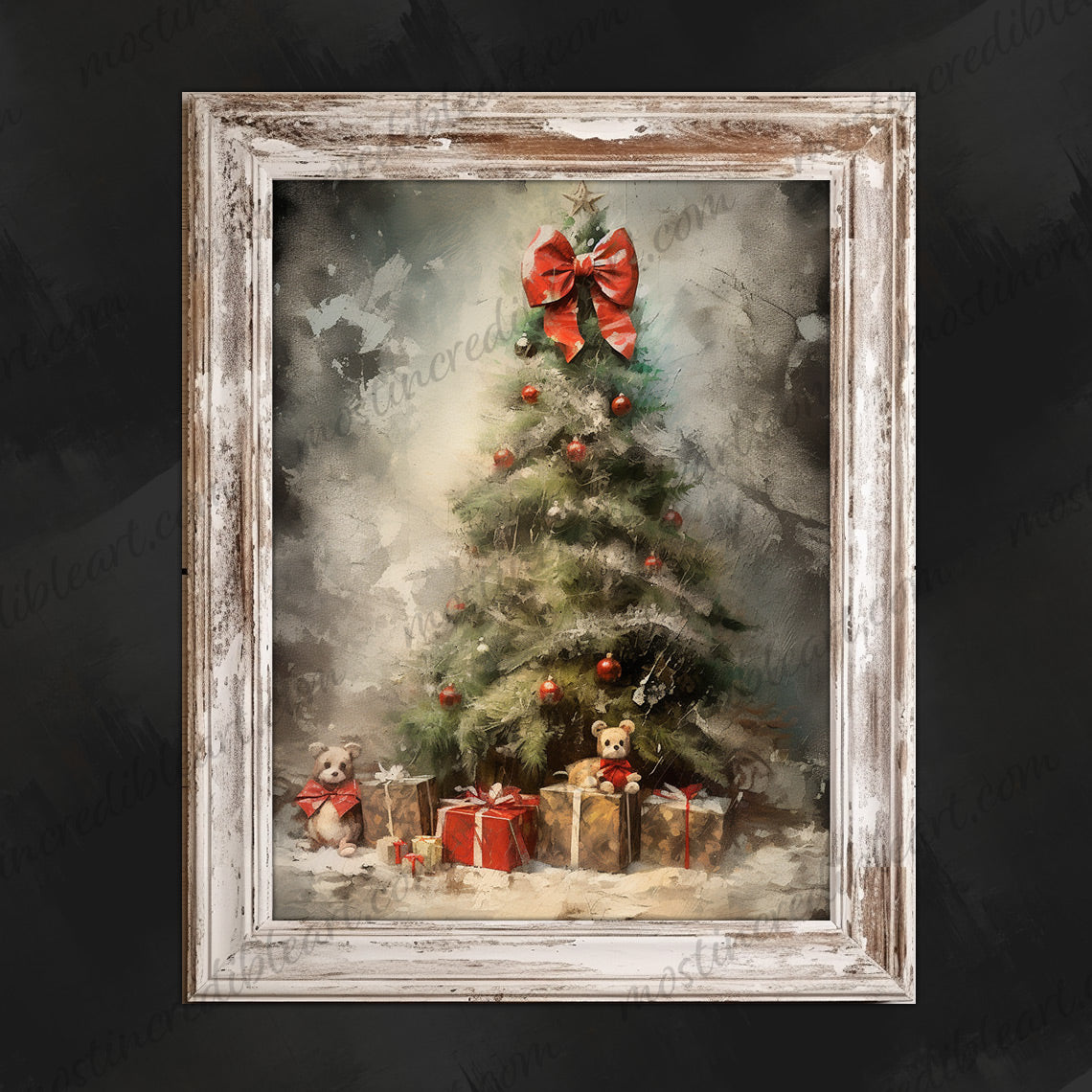 Printable Art Set for Christmas | 20 Classic Rustic Winter Prints Gallery Wall Decor Prints 3