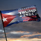 Trump 2024 Flag - Cubans Stand with America