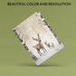 Modern Holiday Card Set - Deer, Santa, Trees - Digital Download - A6, B5, A4, A3 - 300 DPI Printable Designs