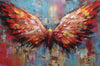 14 Super High Rez Enchanted Artistic Seraph Wings - Digital Studio Backdrops