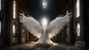 24 Enchanted Celestial Wings - Ethereal Angelic Backgrounds, Digital Studio Backdrops