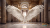 24 Enchanted Celestial Wings - Ethereal Angelic Backgrounds, Digital Studio Backdrops