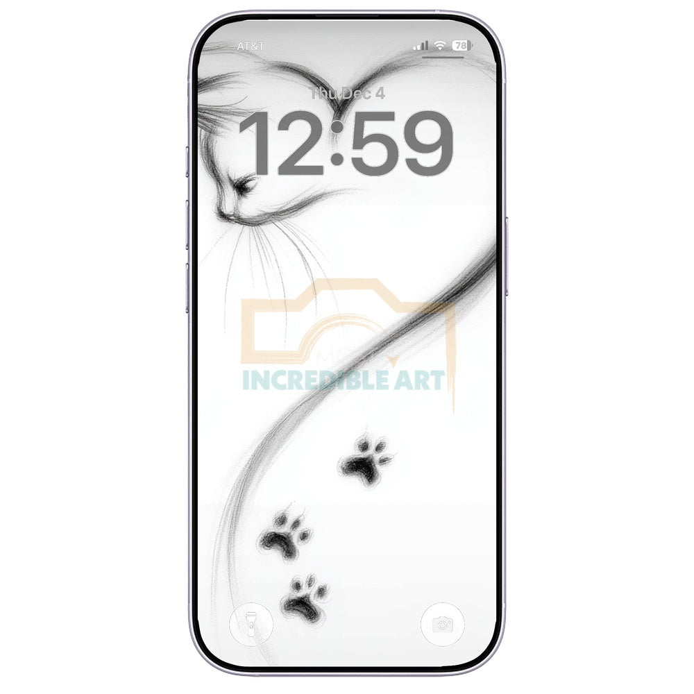 cute-animals-sketch-drawings-digital-pack-vertical-backgrounds-phone-backgrounds-digital-download