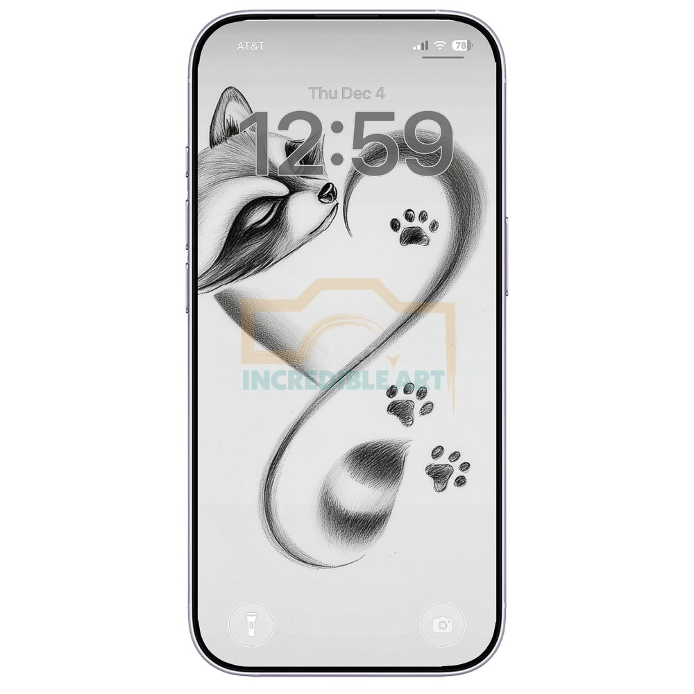 cute-animals-sketch-drawings-digital-pack-vertical-backgrounds-phone-backgrounds-digital-download