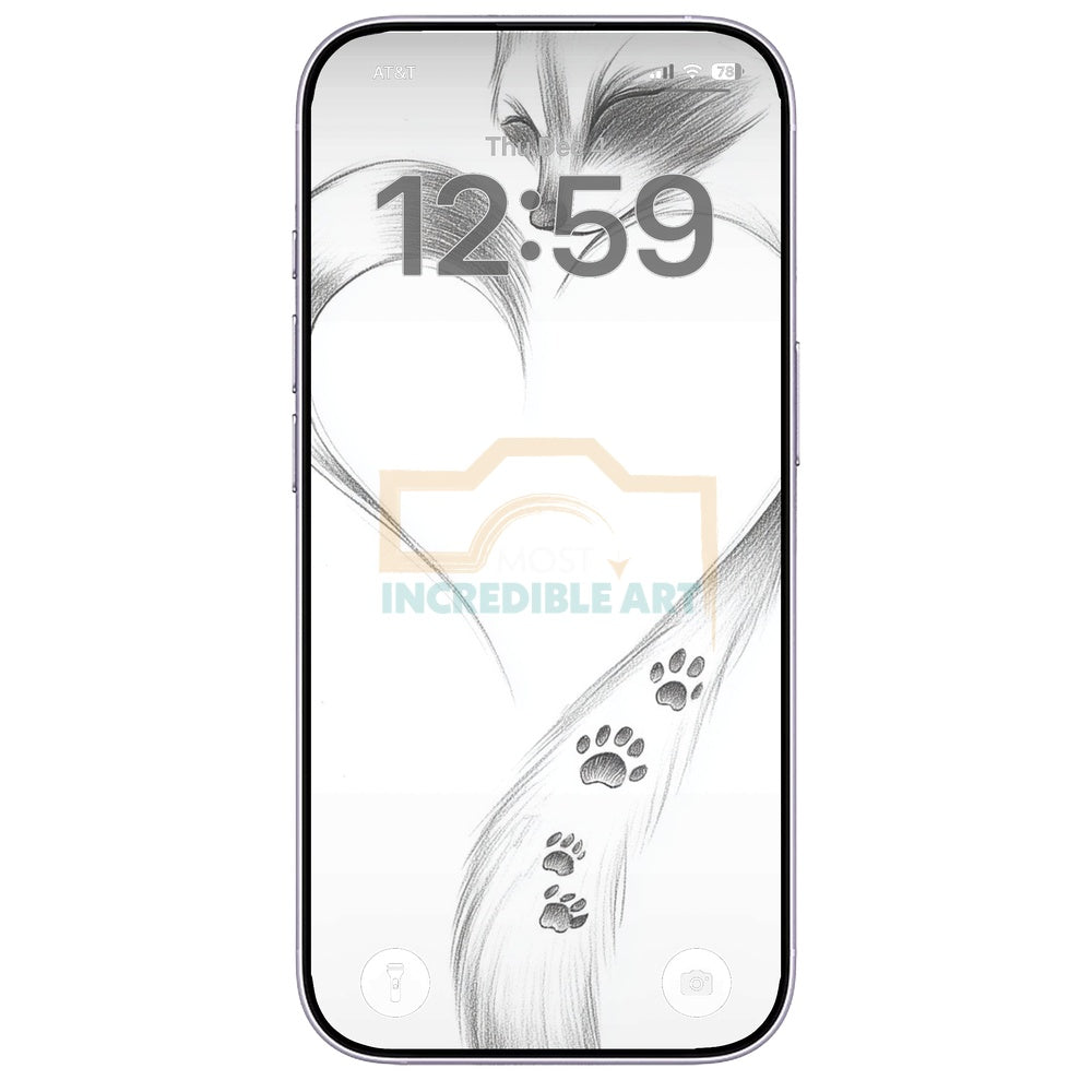 cute-animals-sketch-drawings-digital-pack-vertical-backgrounds-phone-backgrounds-digital-download