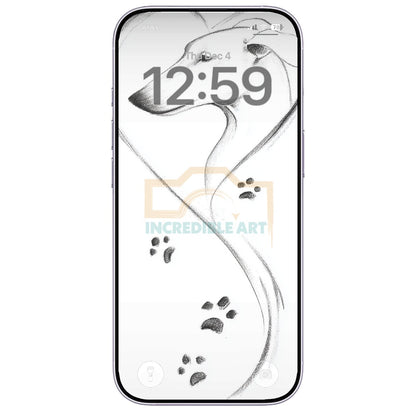 cute-animals-sketch-drawings-digital-pack-vertical-backgrounds-phone-backgrounds-digital-download