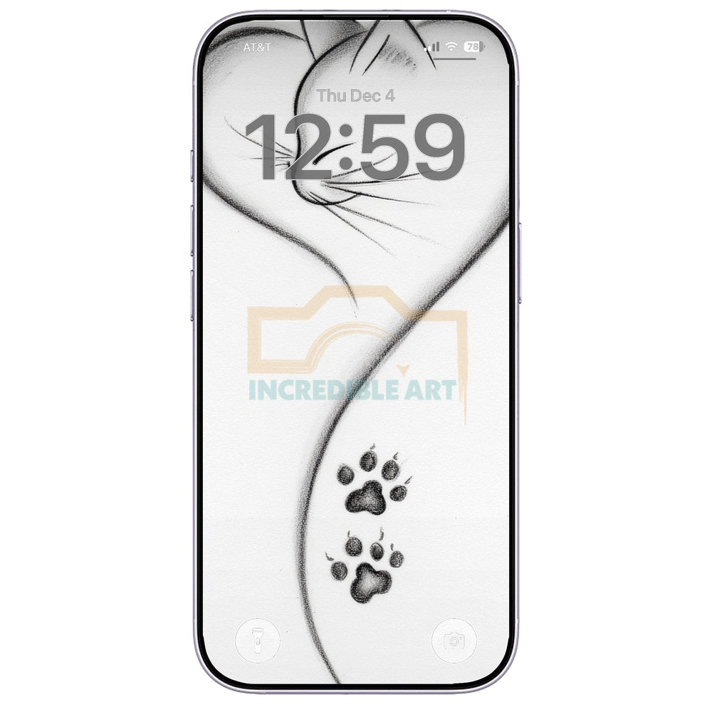 cute-animals-sketch-drawings-digital-pack-vertical-backgrounds-phone-backgrounds-digital-download