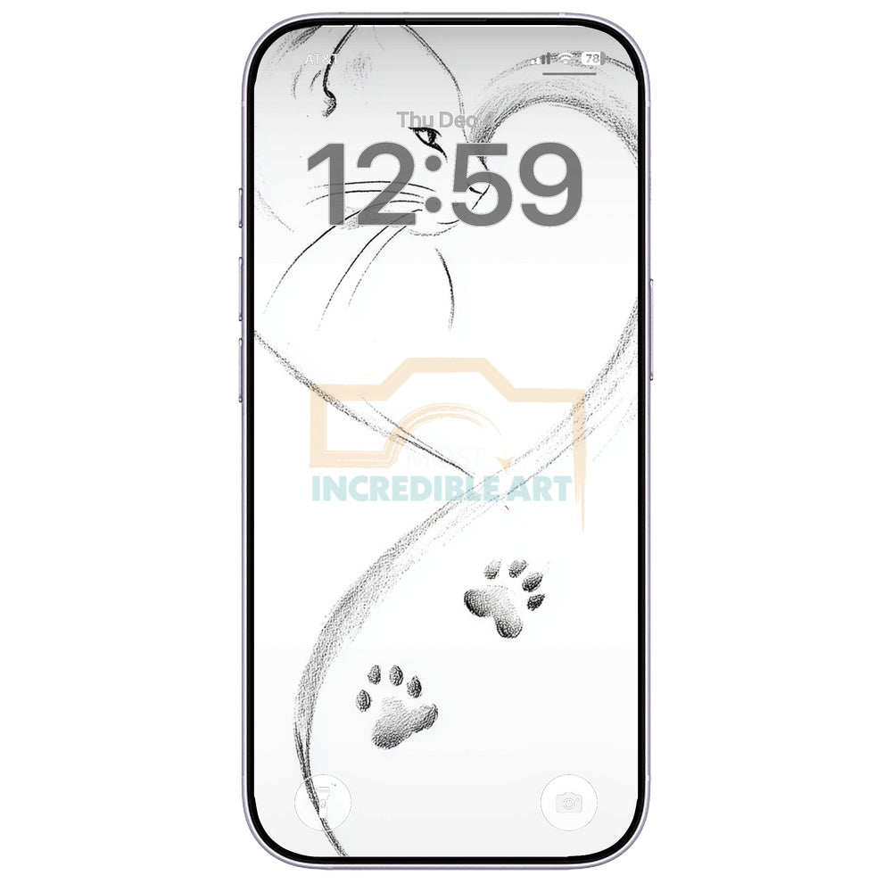 cute-animals-sketch-drawings-digital-pack-vertical-backgrounds-phone-backgrounds-digital-download