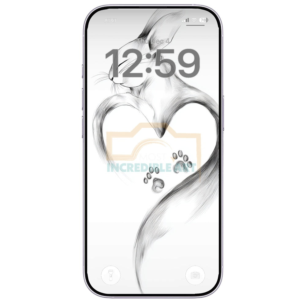 cute-animals-sketch-drawings-digital-pack-vertical-backgrounds-phone-backgrounds-digital-download