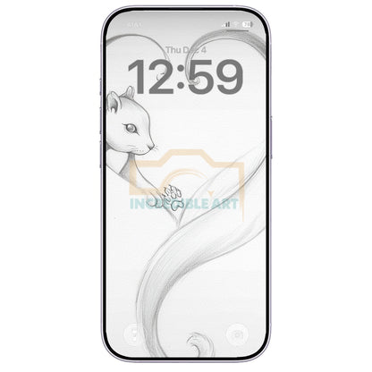 cute-animals-sketch-drawings-digital-pack-vertical-backgrounds-phone-backgrounds-digital-download