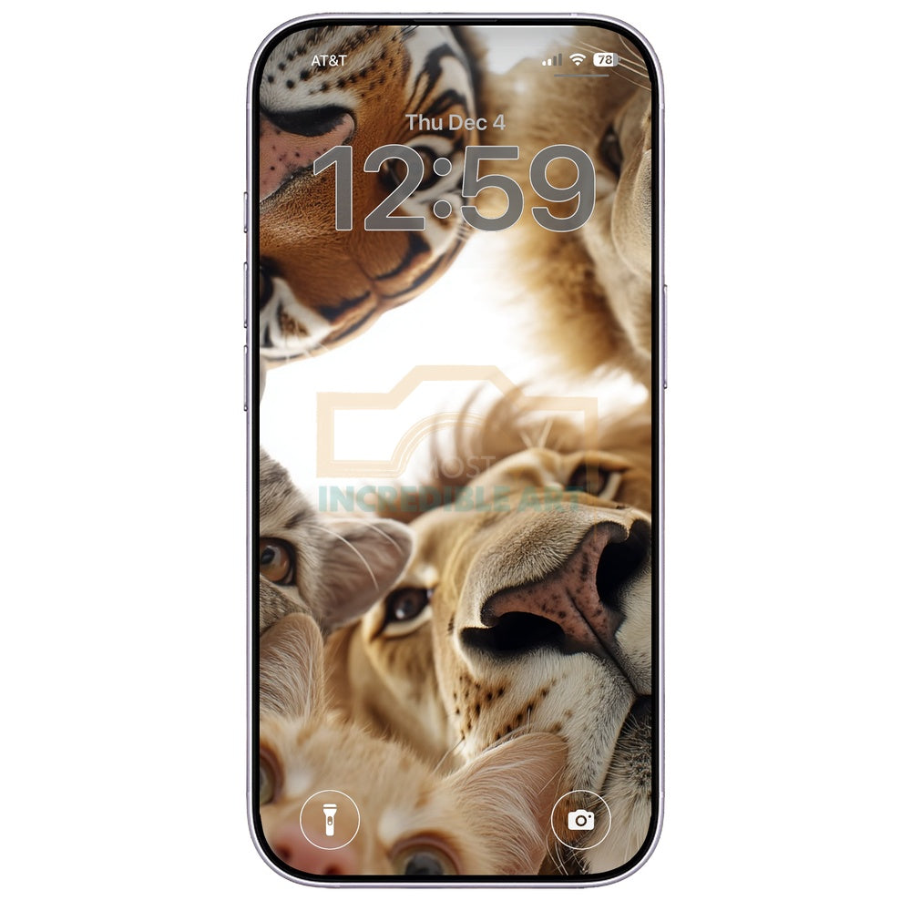 animal-selfies-digital-wallpaper-vertical-backgrounds-iphone-wallpapers-phone-backgrounds-digital-download