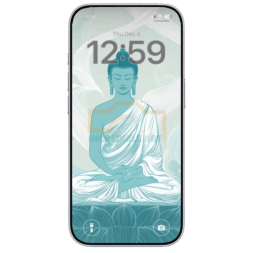 meditation-lotus-flower-buddha-digital-download-phone-backgrounds-digital-download