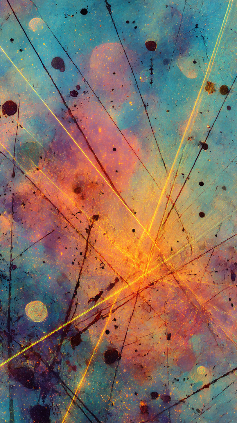 Free iPhone Backgrounds - Jackson Pollock Inspired