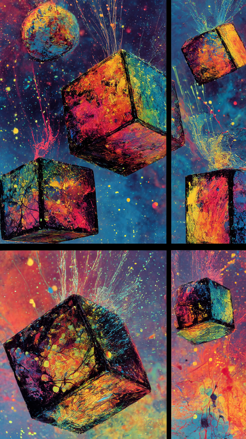 Free iPhone Backgrounds - Jackson Pollock Inspired