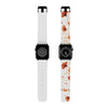 Poppy Flower Print Watch Band for Apple Watch
