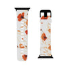 Poppy Flower Print Watch Band for Apple Watch