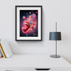 Candy Lips- Lips and tongue made of candies - Wall Art