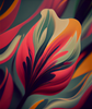 Free iPhone Backgrounds - Abstract Flower Background Wallpaper