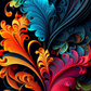 Free iPhone Backgrounds - Vibrant Color Swirls
