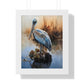 Watercolor Pelican Poster = Capture the Vibrant Spirit of Key West